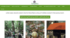 Desktop Screenshot of ekocentrumkoniklec.cz